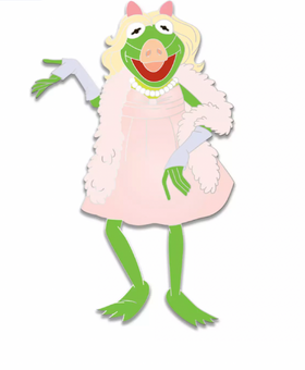 Disney D23 Muppets Haunted Mansion Kermit Halloween Costume Pin Limited New