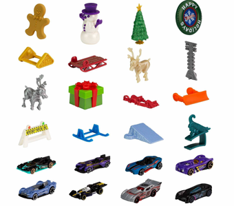 Mattel Hot Wheels 2021 Advent Calendar Playset New