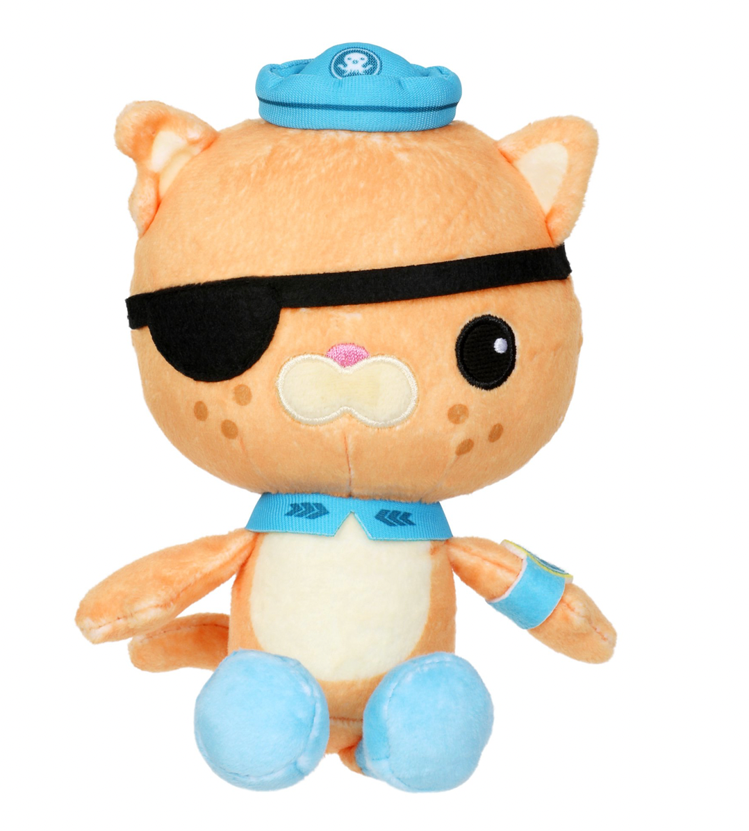 Octonauts Above & Beyond Kwazii Plush Stuffed New 2022 Netflix Orange Cat 8"