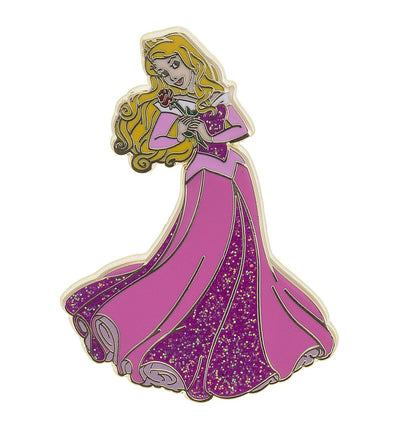 Disney Parks Princess Aurora Glitter Pin New with Card