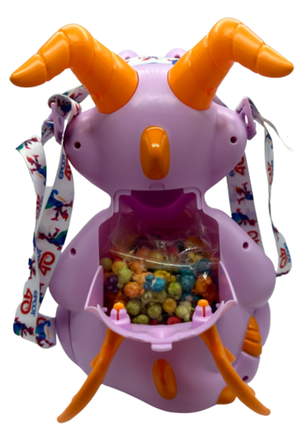 Disney Parks 2023 Festival of Arts Figment Popcorn Bucket with Lanyard New