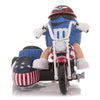 M&M's World Blue Character Motorbike Candy Dispenser new with Tags