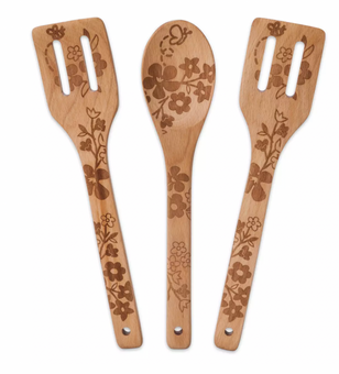 Disney Be Happy Winnie the Pooh Kitchen Utensil Set and Holder New