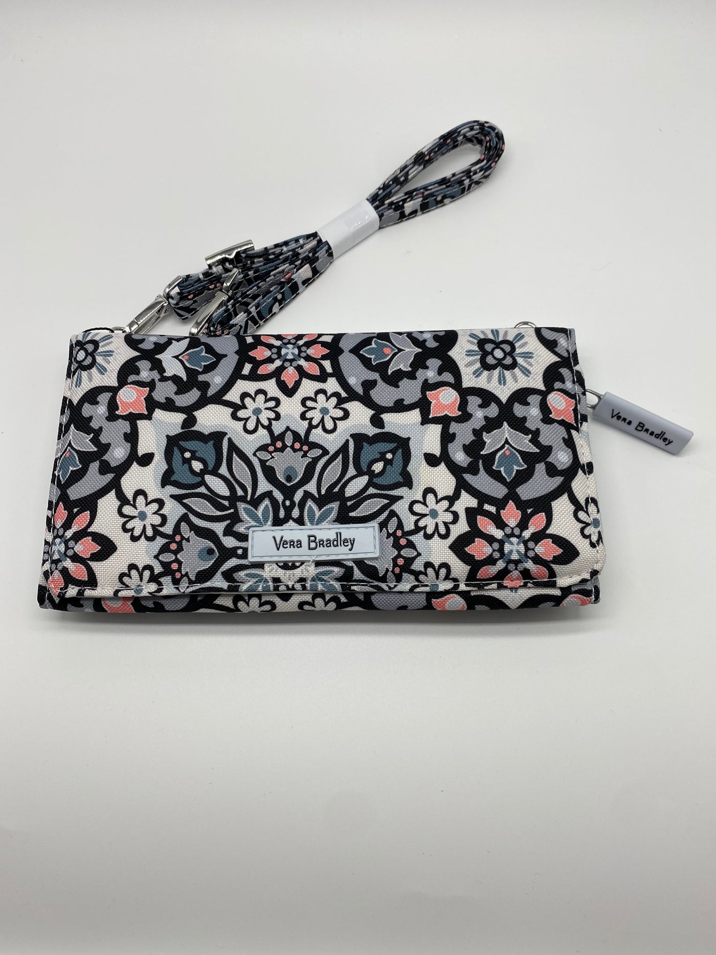 Vera Bradley Lighten Up RFID Wallet Crossbody Lisbon Medallion New with Tag