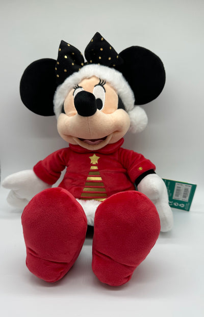 Disney Baby by Disney Store Christmas Minnie Santa Plush New with Tag