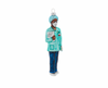 Robert Stanley Black Nurse Glass Christmas Ornament New with Tag