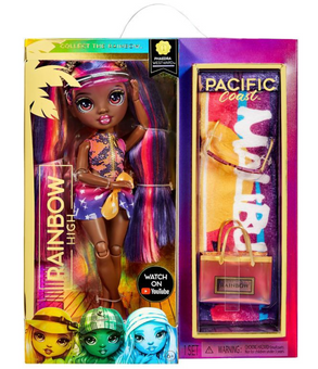 Rainbow High Pacific Coast Phaedra Westward Fashion Doll Toy New With Box