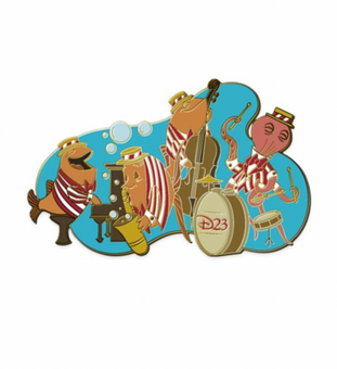 Disney D23 Bedknobs and Broomsticks 50th Anniversary Pin Limited New with Card