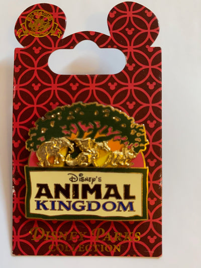 Disney Parks Animal Kingdom Tree of Life Pin New With Card