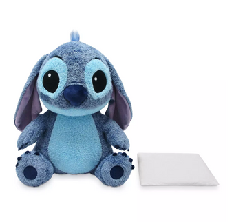 Disney Parks Stitch Weighted Plush with Removable Pouch New with Tag