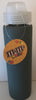 M&M's World Water Bottle With Silicone Sleeve Gray Nice For Travel Or Gift New