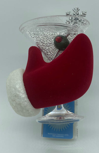 Bath and Body Works 2022 Christmas Festive Martini Nightlight Wallflowers New