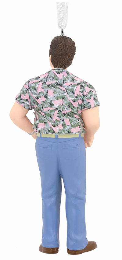 Hallmark Netflix Stranger Things Chief Hopper Hawaiian Shirt Christmas Ornament