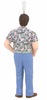 Hallmark Netflix Stranger Things Chief Hopper Hawaiian Shirt Christmas Ornament