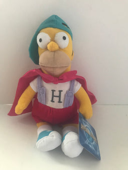 Universal Studios The Simpsons Homer Mascot Baseball Hat Doll Plush 11" New