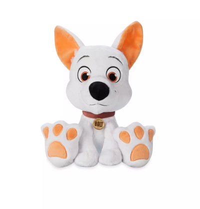 Disney Parks Bolt Dog Big Feet Plush New with Tag