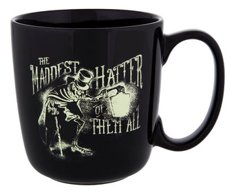 Disney Parks Haunted Mansion Hatbox Ghost Ceramic Coffee Mug New