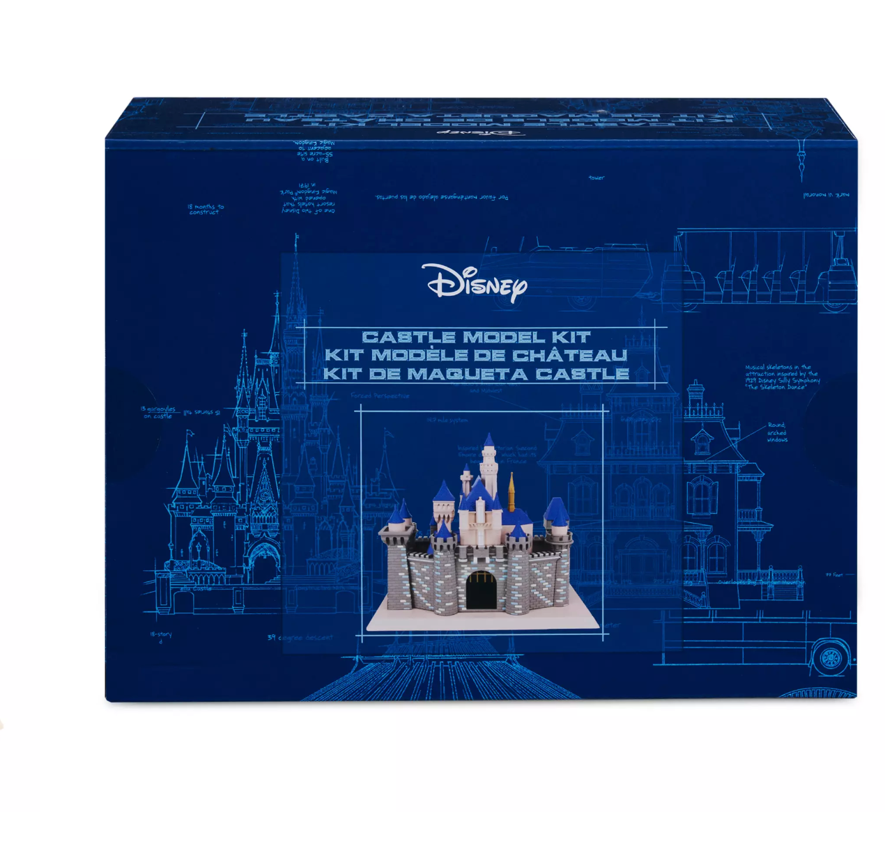 Disney Parks Sleeping Beauty Castle at Disneyland Model Kit New with Box