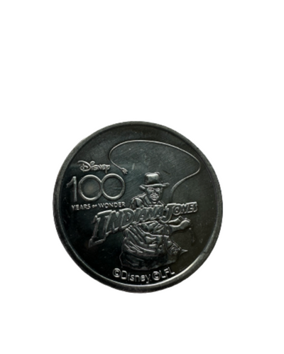 Disney 100 Years of Wonder Celebration Indiana Jones Coin Medallion New