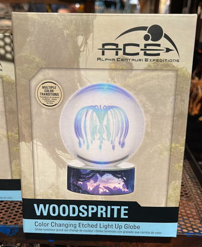 Disney Pandora Avatar Woodsprite Color Changing Etched Light Up Globe New w Box
