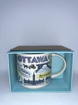 Starbucks Been There Series Collection Ottawa Canada Ontario Coffee Mug New