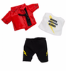 Disney NuiMOs Outfit Red Jacket White Graphic Tank Black Lightning Bolt Pants