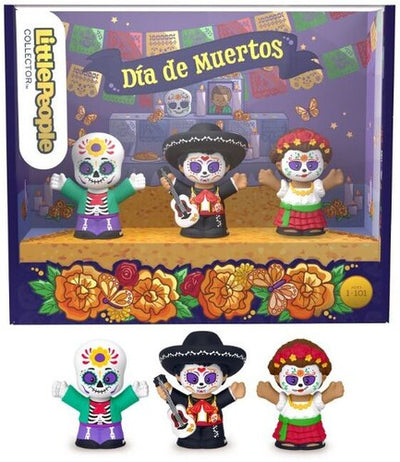 Fisher-Price Little People Collector Dia De Muertos Figure Set New with Box