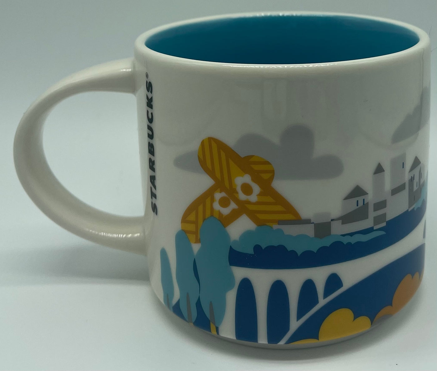 Starbucks You Are Here Collection Luxembourg Ceramic Coffee Mug New with Box