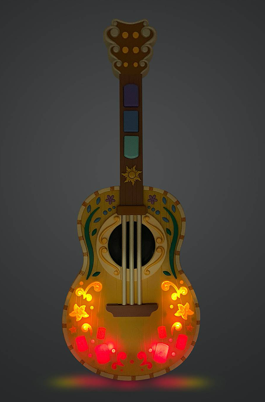 Disney Tangled Rapunzel Musical Light Up Guitar Toy New with Box