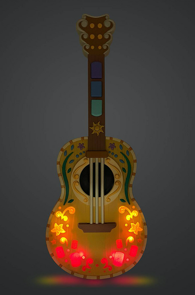 Disney Tangled Rapunzel Musical Light Up Guitar Toy New with Box