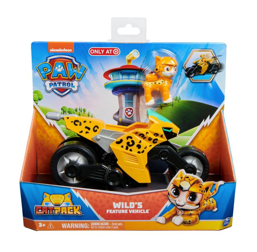 PAW Patrol Wild Cat Pack Vehicle Toy New With Box