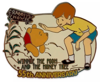 Disney Winnie the Pooh and the Honey Tree (1966) 55th Anniversary Pin New