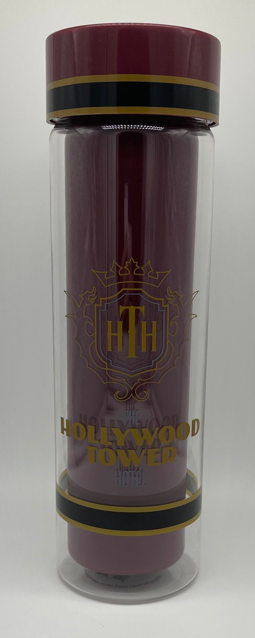 Disney Hollywood Tower Hotel The Twilight Zone Plastic Water Bottle New