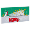 Hallmark Peanuts So Merry Together Wood Quote Sign 14x7 New