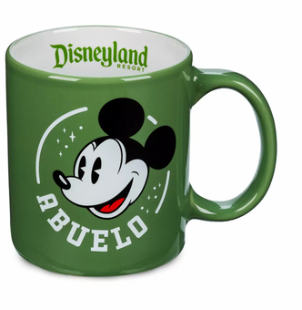 Disney Parks Disneyland Mickey Abuelo Coffee Mug New