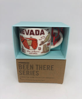 Starbucks Coffee Been There Nevada Ceramic Ornament Espresso Mug New Box