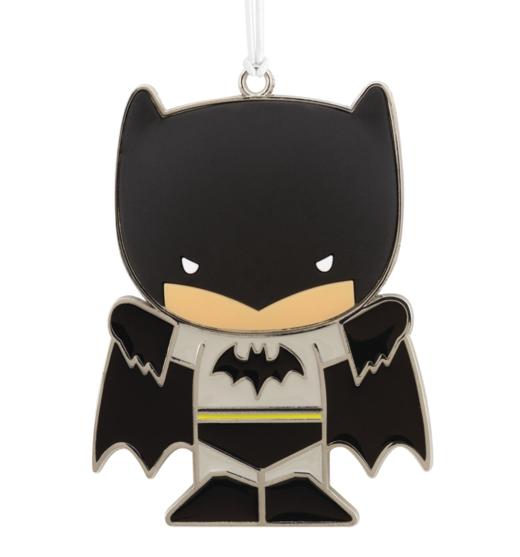 Hallmark DC Comics Batman Metal Christmas Ornament New with Card