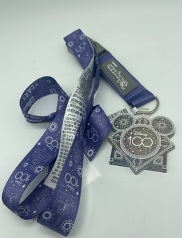 Disney 100 Years of Wonder Lanyard Pin Trading New with Tag