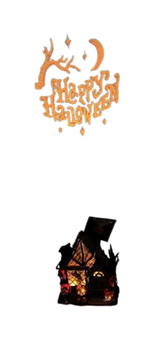 Bath and Body Works Happy Halloween Witch House Projector Wallflowers Plug New