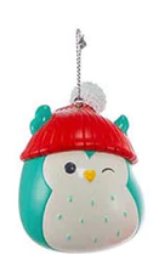 Squishmallows Original Winston Decoupage Christmas Ornament New With Tag