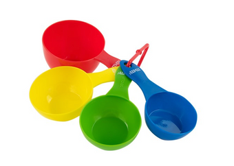 M&M's World Characters Measuring Cups Set of 4 New with Tags