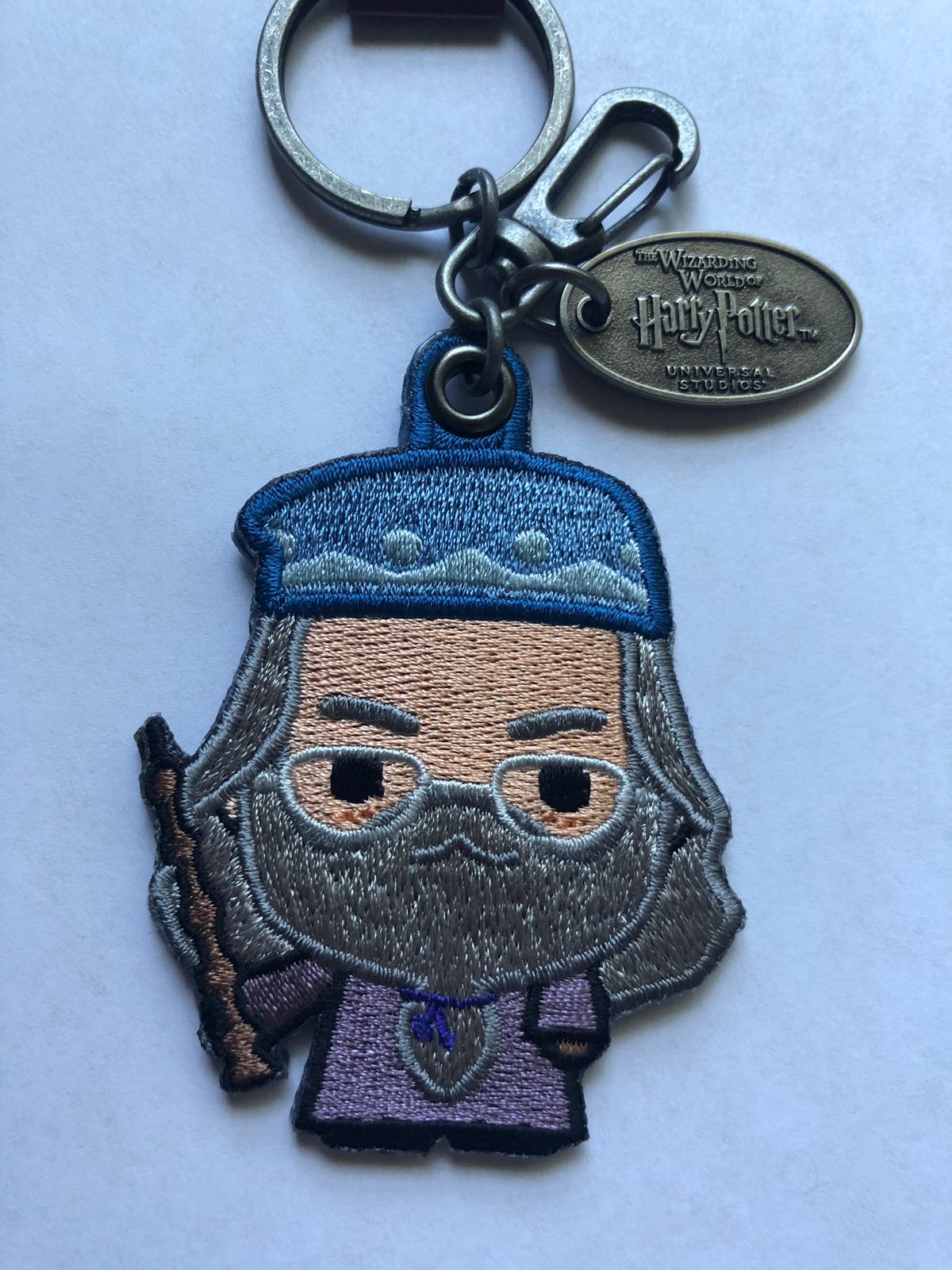 Universal Studios Wizarding World of Harry Potter Albus Patch Keychain New Tags