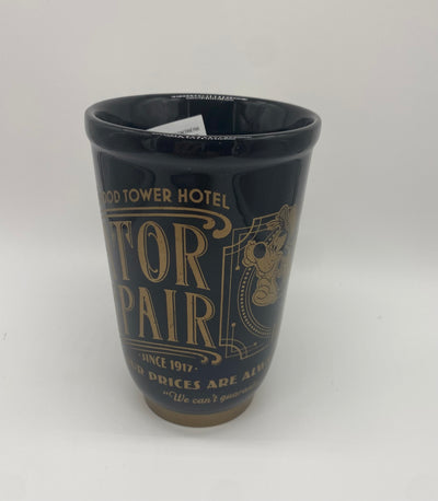 Disney Parks The Hollywood Tower Hotel Goofy Elevator Repair Coffee Mug New