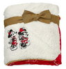 Disney Store Mickey and Minnie Friends Holiday Throw Blanket New with Tags