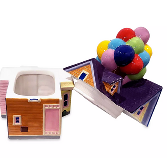 Disney Up Carl House Ceramic Cookie Jar New with Box