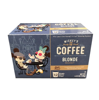 Disney Mickey's Coffee Blonde Roast Light Roast 12 Keurig K-Cup New Sealed