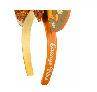 Disney EPCOT Flower and Garden 2023 Orange Bird Ear Headband Adults New with Tag