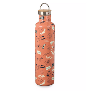 Disney Parks Critter Chaos Collection Pluto Tod Stainless Steel Water Bottle New