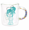 Disney Parks Wreck-it Ralph Vanellope You're my Hero Glass Mug New