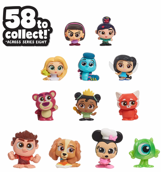 Disney Doorables Multi Peek Series 8 Figures Blind Mini Figures New with Box